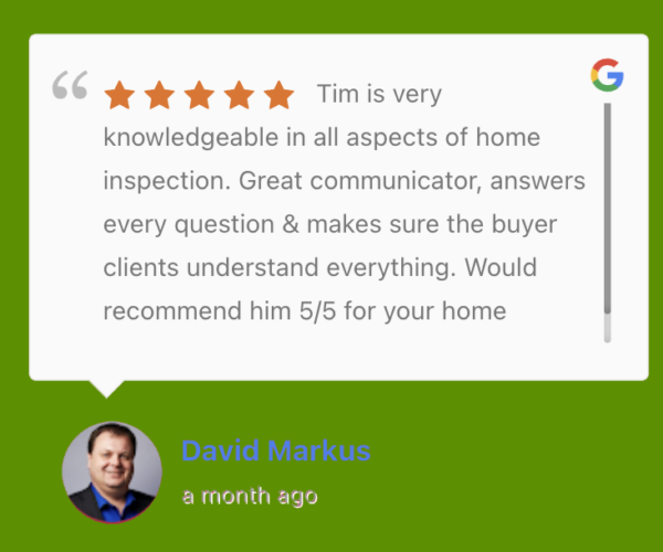 Testimonials, Tim Kelly, Regina, Inspector