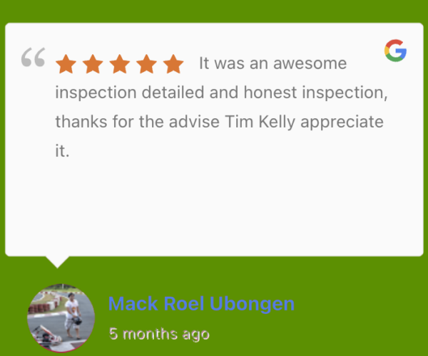 Testimonials, Tim Kelly, Regina, Inspector