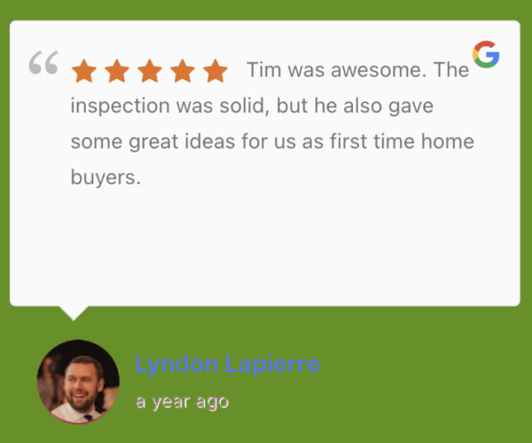 Testimonials, Tim Kelly, Regina, Inspector