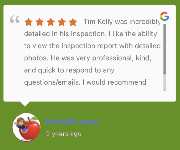 Testimonials, Tim Kelly, Regina, Inspector